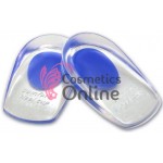 Pernute din silicon BR038 pentru protectie calcai, 1 pereche Albastre, art. MJ 1124105